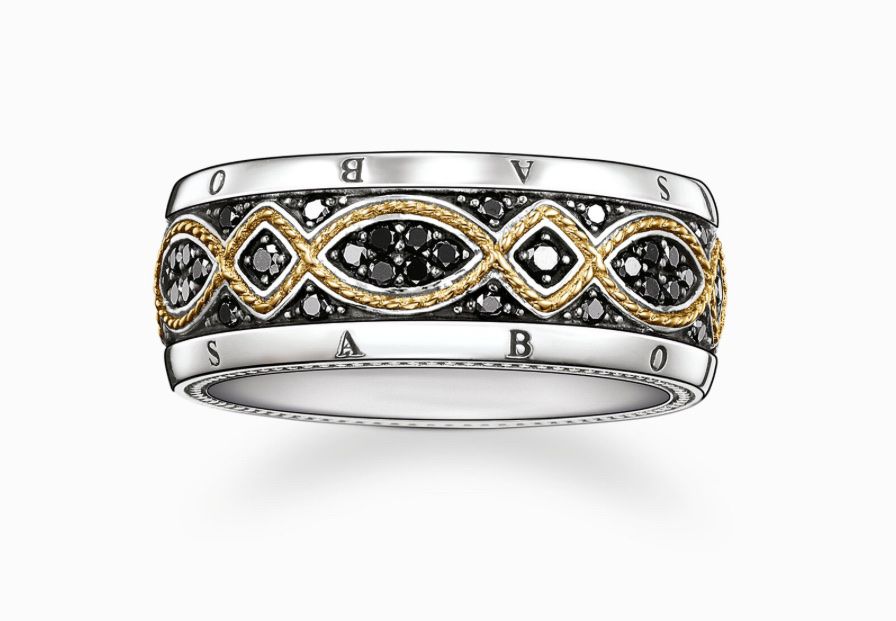 Thomas Sabo Anelli: Bague Thomas Sabo Love Knot or – Nuovo (secondo la descrizione) da Collombey venduto da iah_s5f5