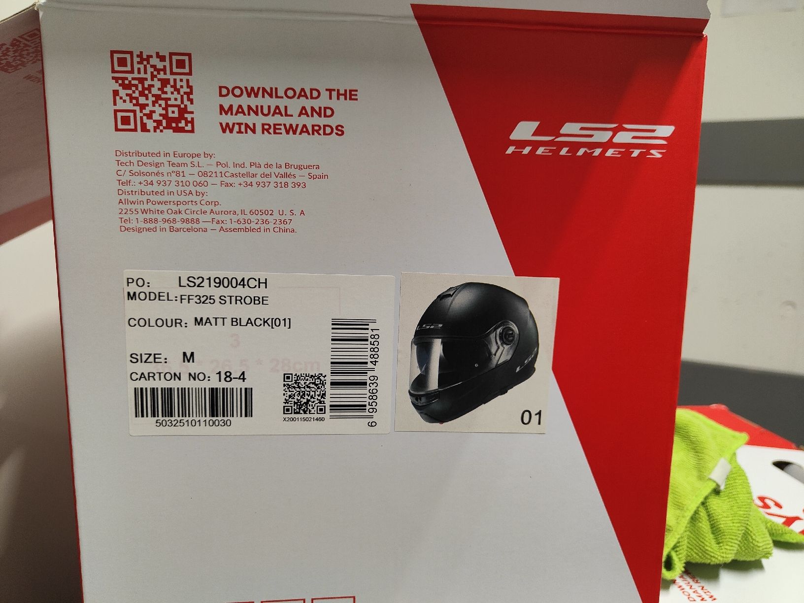 Caschi & visiere: Motorrad Helm  – Nuovo e nell'imballaggio originale da Flims-Waldhaus venduto da NickY30 3