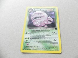 Hollogramm Hollo Pokémon Sammelkarte Dunkles Smogmog 1999 KP