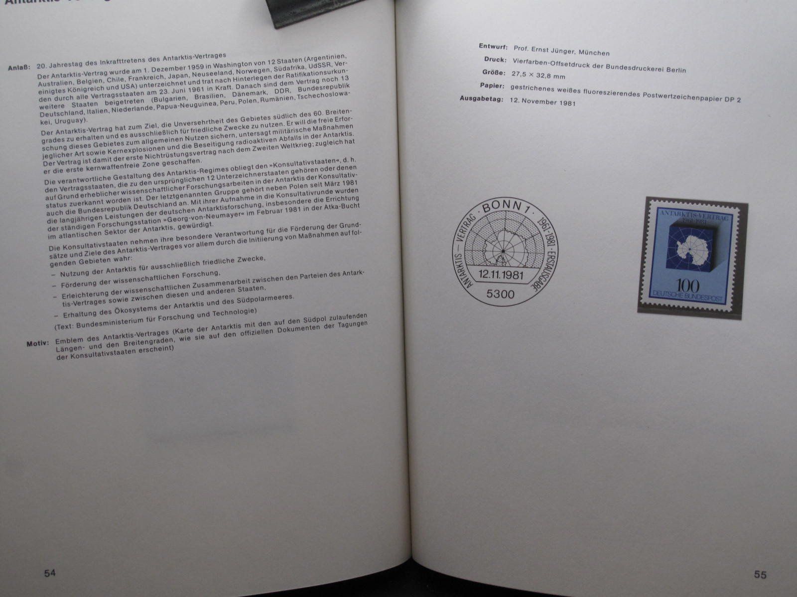 Album: BRD & Berlin 1981 Sonderpostwertzeichen buch ** – Usato da Wil SG venduto da fva01 5