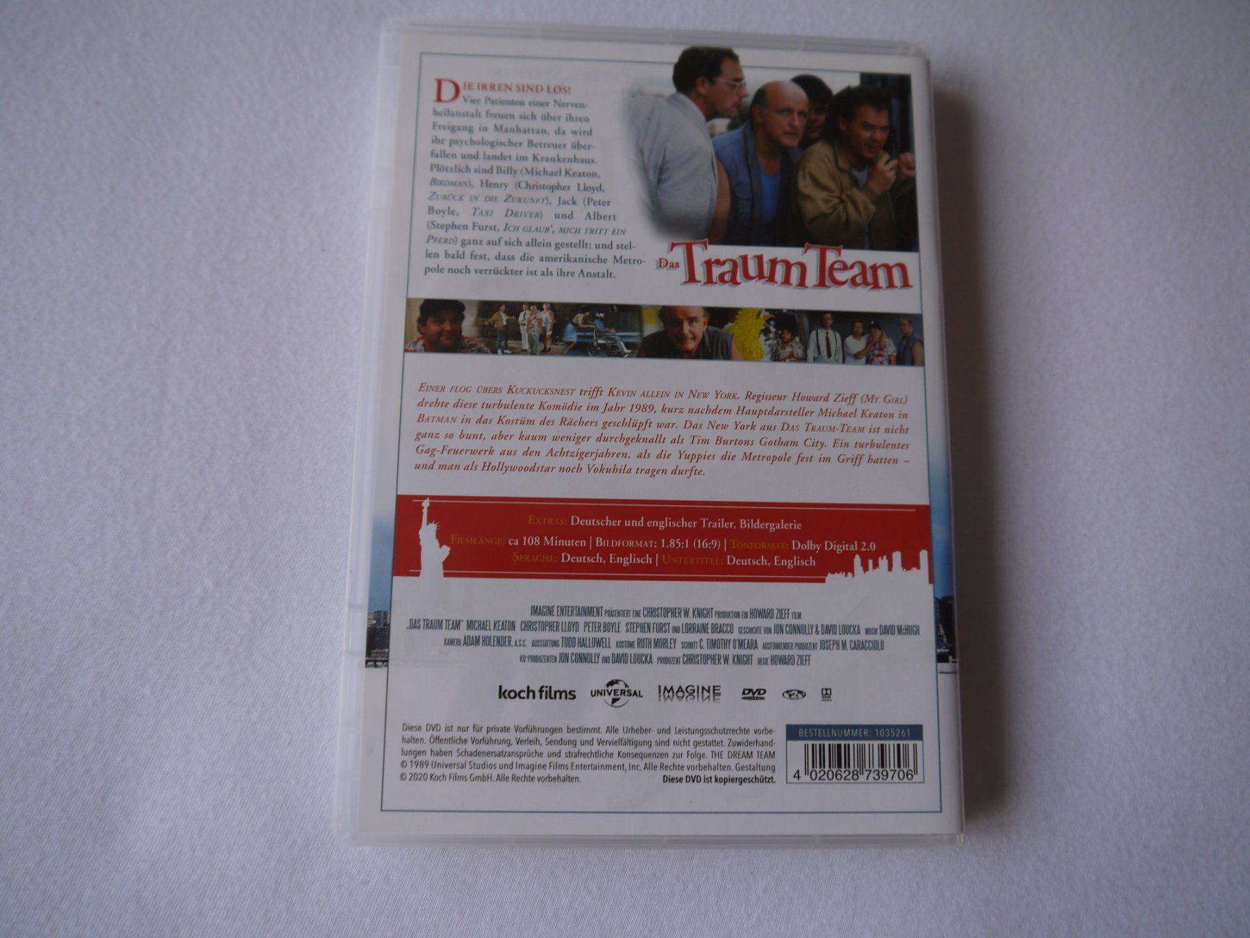 Alle DVDs: Das Traum Team(1989)-Michael Keaton – Gebraucht aus Hagendorn von  1