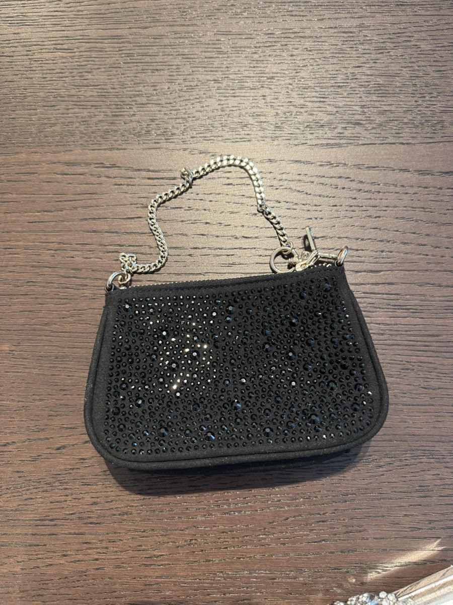 Guess Borse da donna: Guess Tasche mit Glitzer schwarz – Nuovo (secondo la descrizione) da Rümlang venduto da G_Rohrer 1