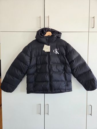 Calvin Klein Herren Daunenjacke - Schwarz - Grosse L - NEU