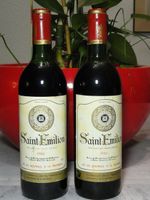 Rarität 2 Fl. Saint-Emilion 1980er Gironde