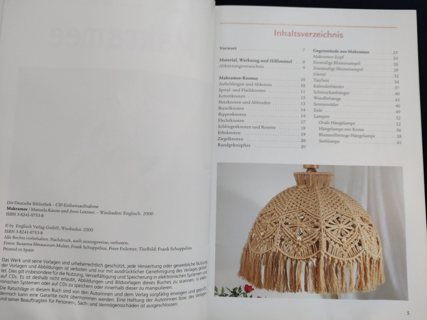 Libri: * Makramee / kreativ 2000 - Wohnideen & Accessoires – Usato da Muttenz venduto da Negnuja 1