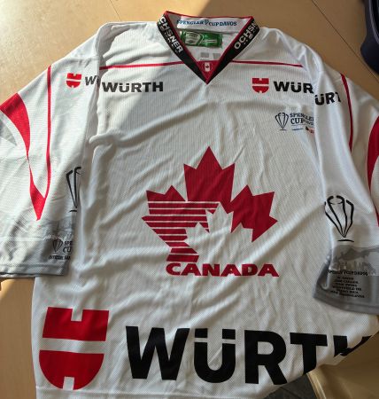 Maillot Team Canada Blanc Spengler Cup 2017 taille XL
