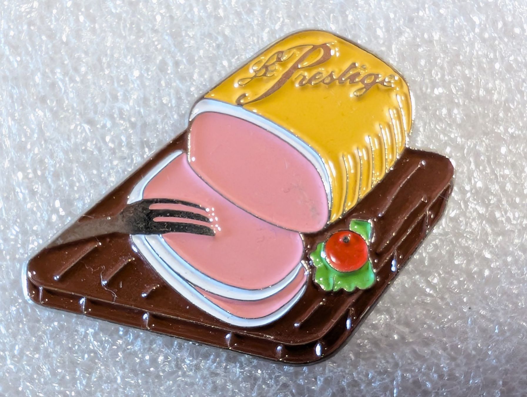 Placchette & Badge: Ansteckpin 286: Prestige Fleisch – Usato da Oppligen venduto da Pin-Fall-Shop