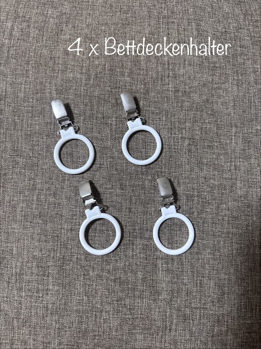 Coperte: 4 x reer Bettdeckenhalter – Usato da Uitikon Waldegg venduto da MGC