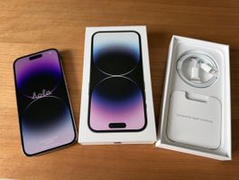 Apple iPhone 14 Pro 256GB Deep Purple neuwertige Optik