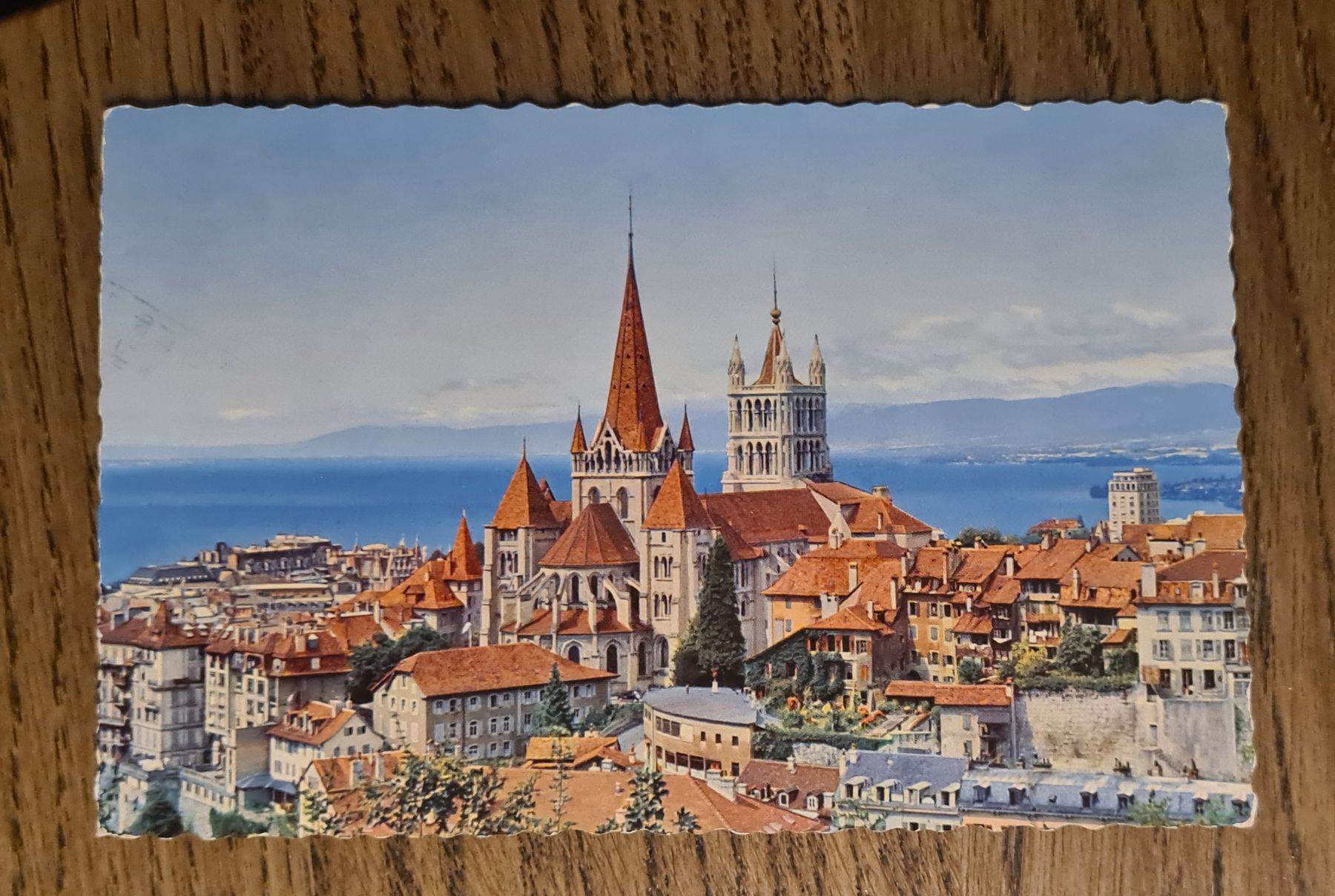 Cartoline postali: Lausanne 50iger Jahre – Usato da Ebikon venduto da Donar50
