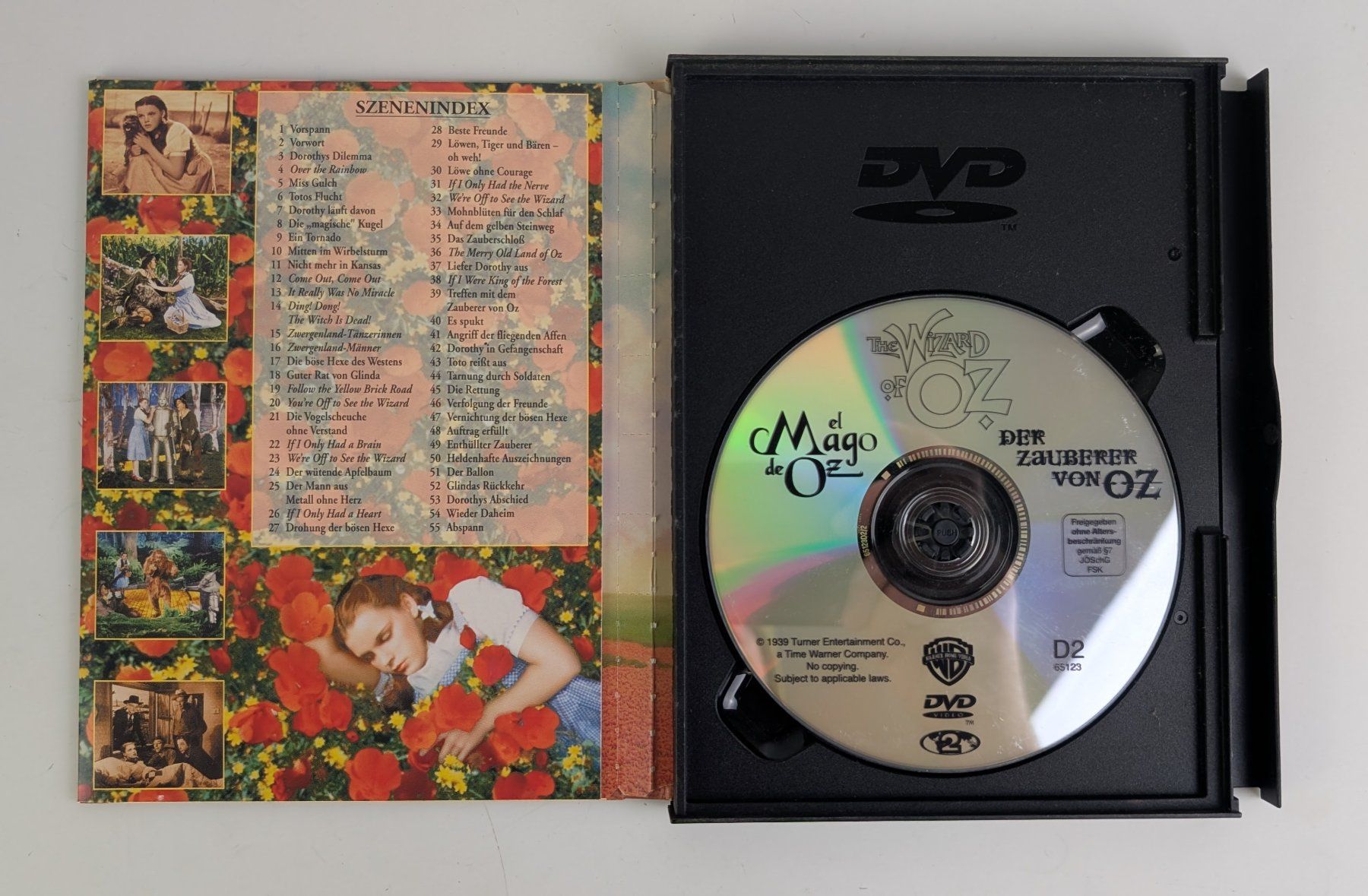 Alle DVDs: Der Zauberer von Oz DVD - Filmklassiker – Gebraucht aus Zürich von axolottchen 3
