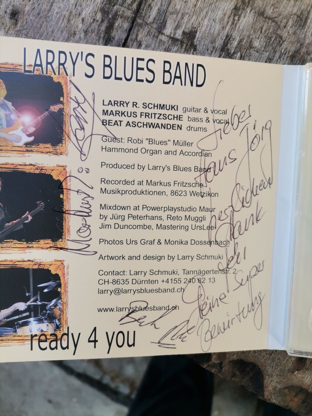 CDs: Lerry's blues band CD con autografi – Gebraucht aus La Punt Chamues-ch von geo1968 2
