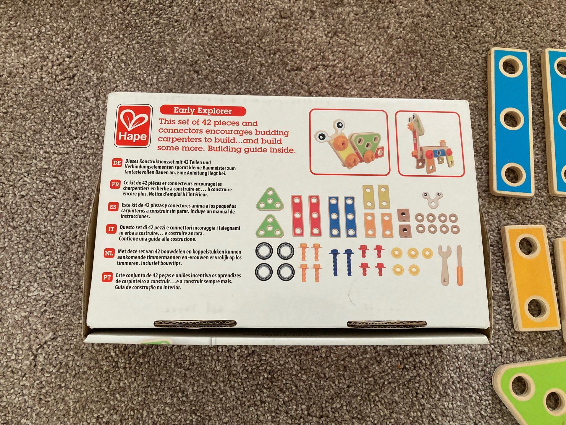 Hape Giocattoli: Bau-Set für Kinder / Basic Builder Set von Hape – Usato da Grüt (Gossau ZH) venduto da javelin00 2