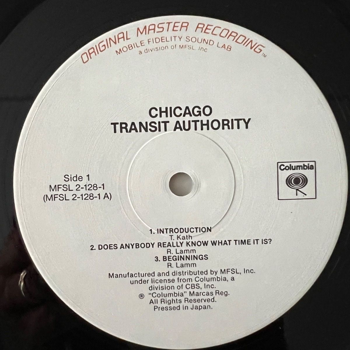 Dischi in vinile: Chicago Transit Authority - Same / Audiophile MFSL-Press. – Usato da Gais venduto da soundcave57 3