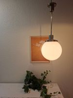 Vintage Hängelampe, 60er Jahre. Artdeco VintageGlas Leuchte