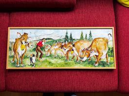 Kalenderblatt Golf gerahmt von Martin Synacek