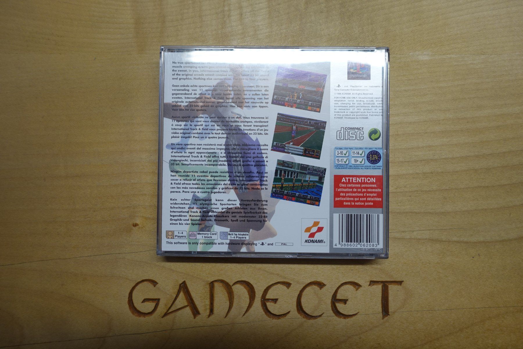 Sony Spiele: International Track & Field (Platinum) – Gebraucht aus Steinach von Gamecet 2