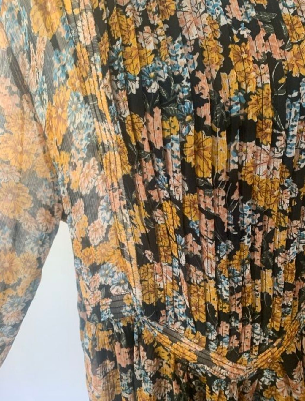 Vestiti: Boho Maxikleid Blumen Gr. M/L  Lollys Laundry Herbst – Usato da Uster venduto da kgw78 5