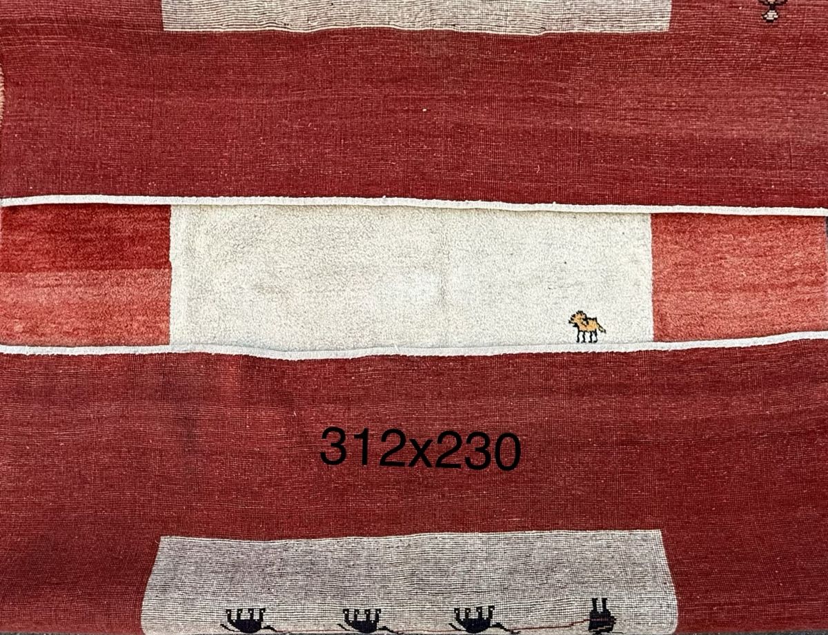 Gabbeh Teppiche: 💥Gabbeh:Wunderschöner Perserteppich 312x230cm – Gebraucht aus Sempach von Star7 5