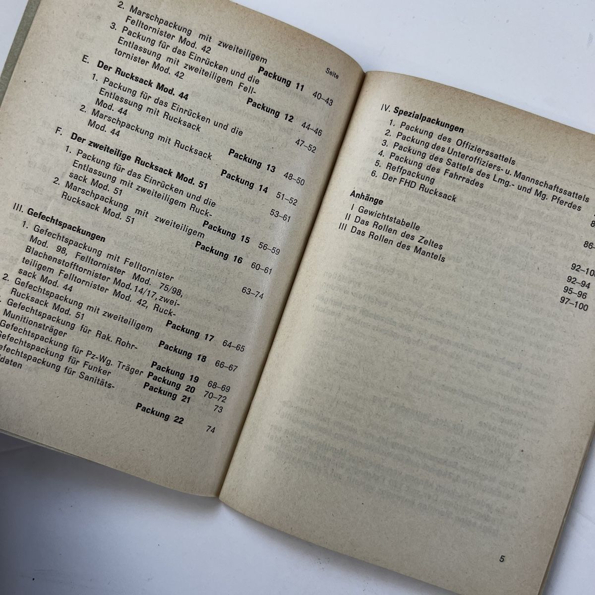 Livres: Die Gepäckvorschrift Schweizerarmee Buch – D'occasion à Schaffhausen par vandemonian 4