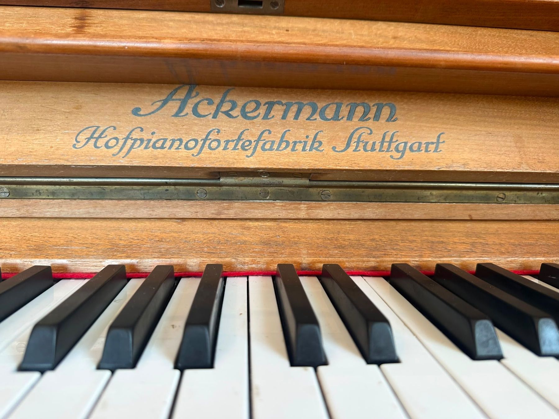 Musikinstrumente: Konzertpiano Marke Ackermann, BJ 1920 – Gebraucht aus Gipf-Oberfrick von ber_9jk6 1