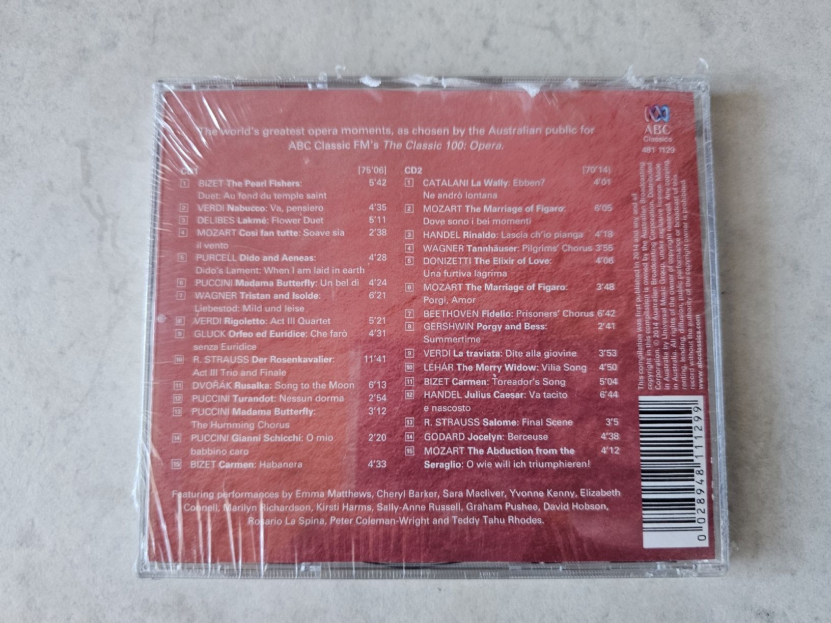 CD: The Classic 100 Opera  -  2 CD Set  /  Fabrikneu – Nuovo e nell'imballaggio originale da Schneisingen venduto da backstore24 1