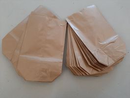 Kreuzbodenbeutel Kraftpapier braun 20 Stk (NEU)