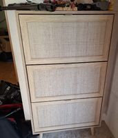 Schuhschrank Eicheoptik 3 Klappen 