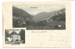 Gruss aus Beinwil (SO) Thierstein - Gasthaus Neuhäusli 1902