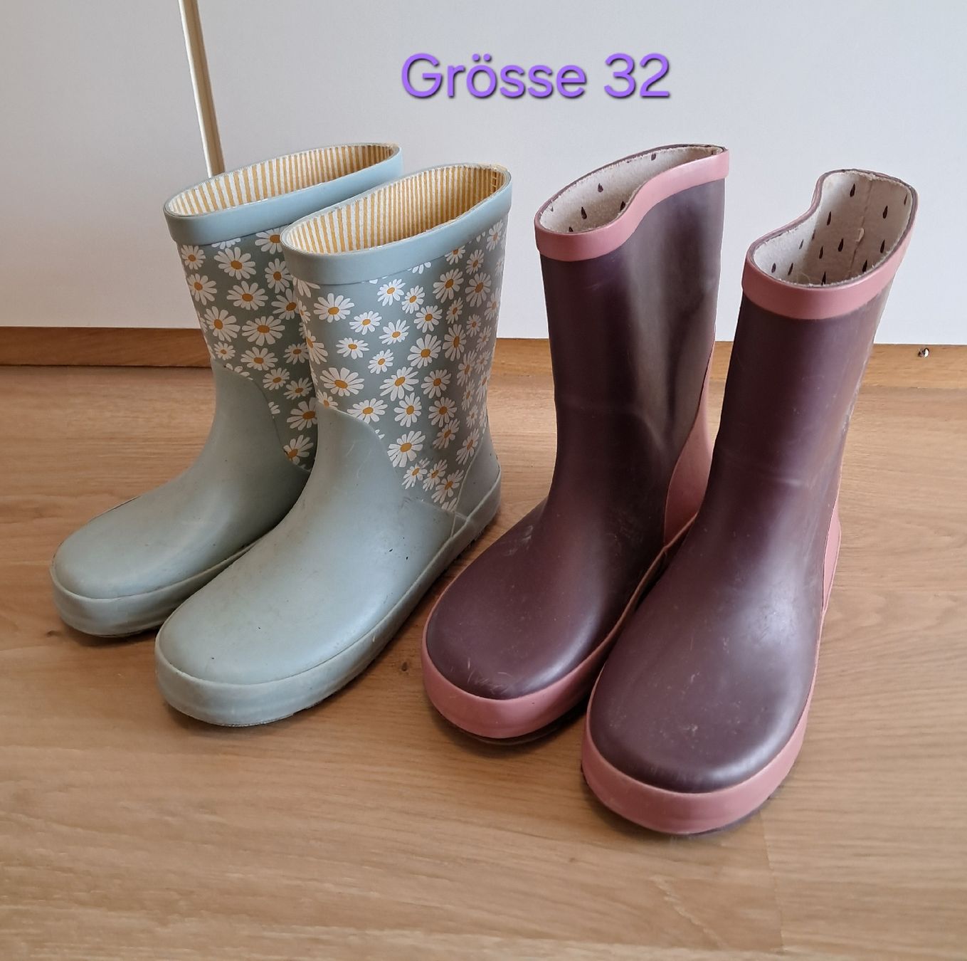 Schuhe für Mädchen: Mädchen Gummistiefel – Gebraucht aus Abtwil von sabrina080