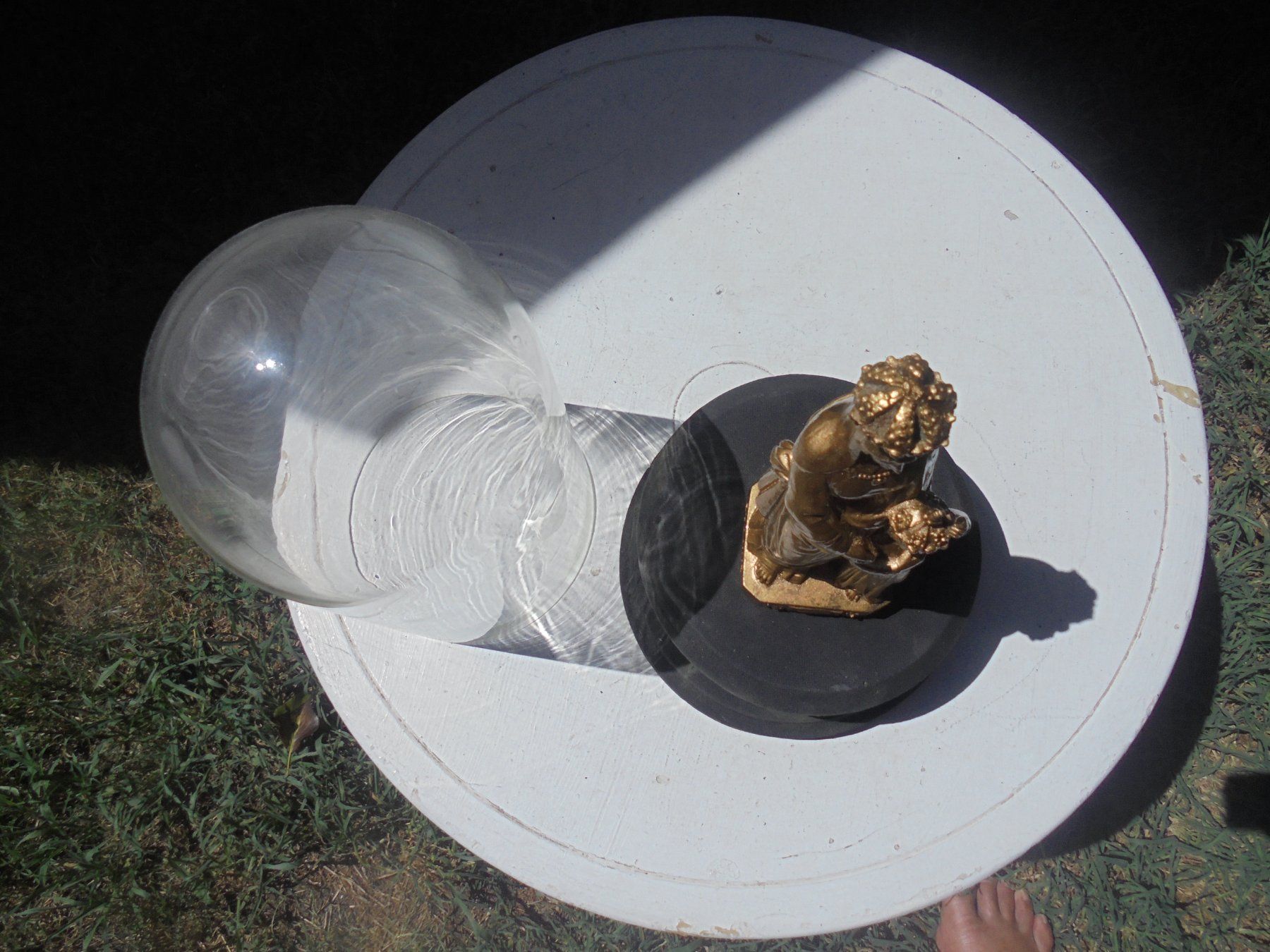 Sculture & Statue: Antike Skulptur unter Glasdom ca. 1920 – Usato da Camorino venduto da Hunpete 6