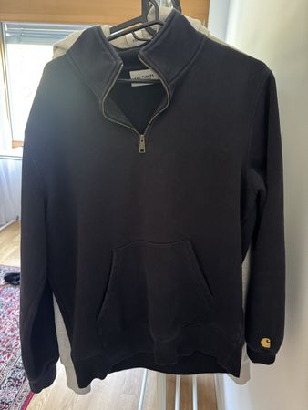 Carhartt Half-Zip Pullover schwarz Grösse S gebraucht
