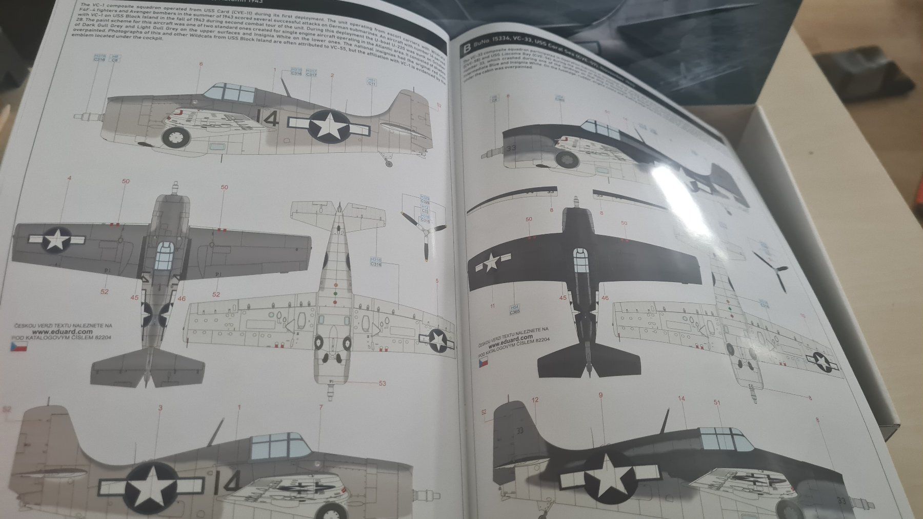 Modellbausätze & Standmodelle: 1:48 FM-1 Wildcat ProfiPack - Eduard 82204 – Neu (gemäss Beschreibung) aus Bassersdorf von jackbmw 7