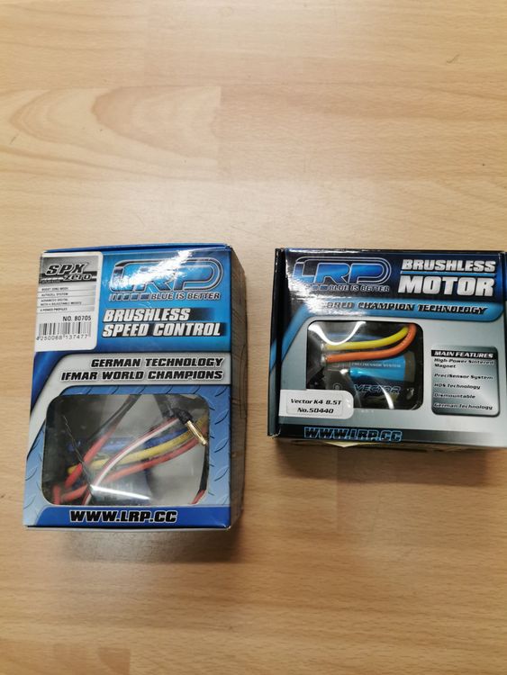 LRP SPX Zero Brushless Regler & Vector K4 Motor Combo (Gebraucht) in ...
