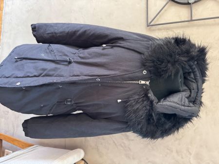 Manteau parka Zebra fourrure Taille XS Laura