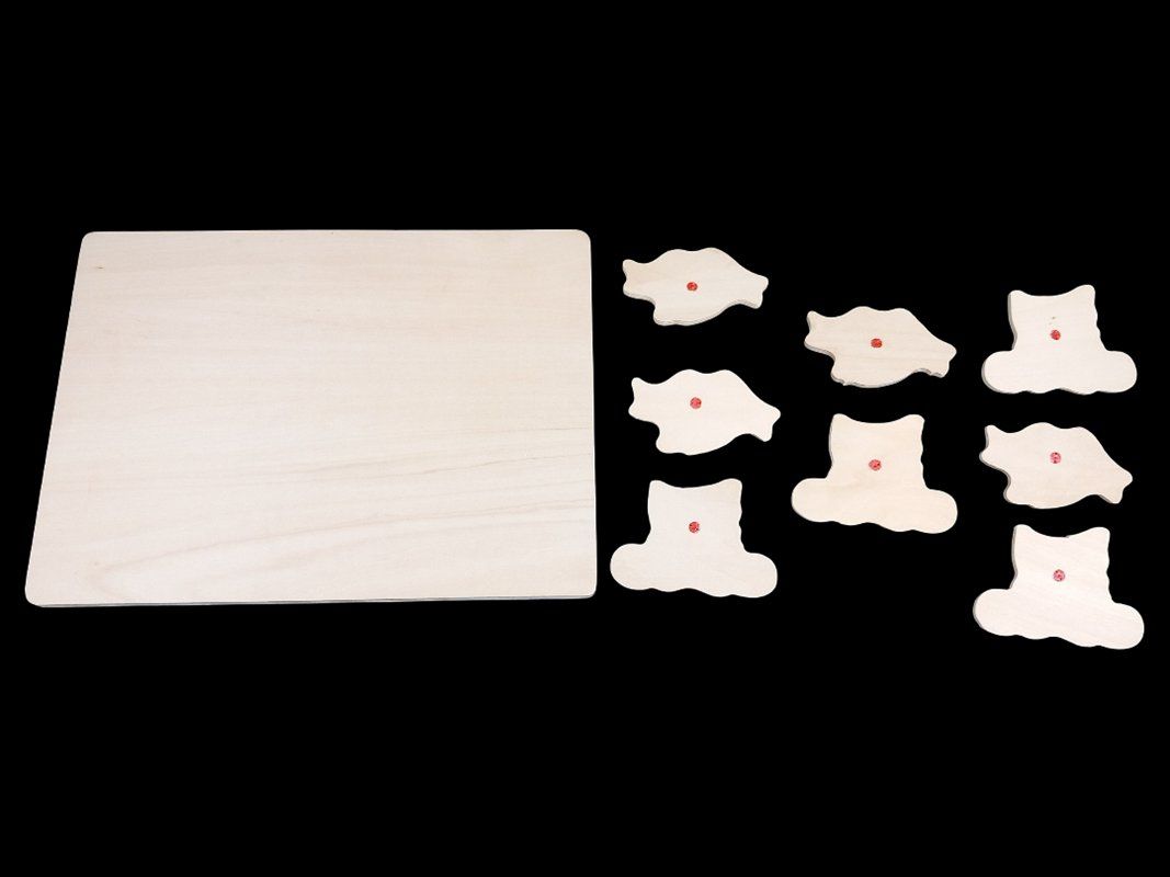 Eichhorn Puzzle: Holz-Steckpuzzle Kleider – Usato da Hünenberg venduto da Restwert_Zug 2