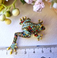broche #113, princesse grenouille, vintage/ neue Brosche