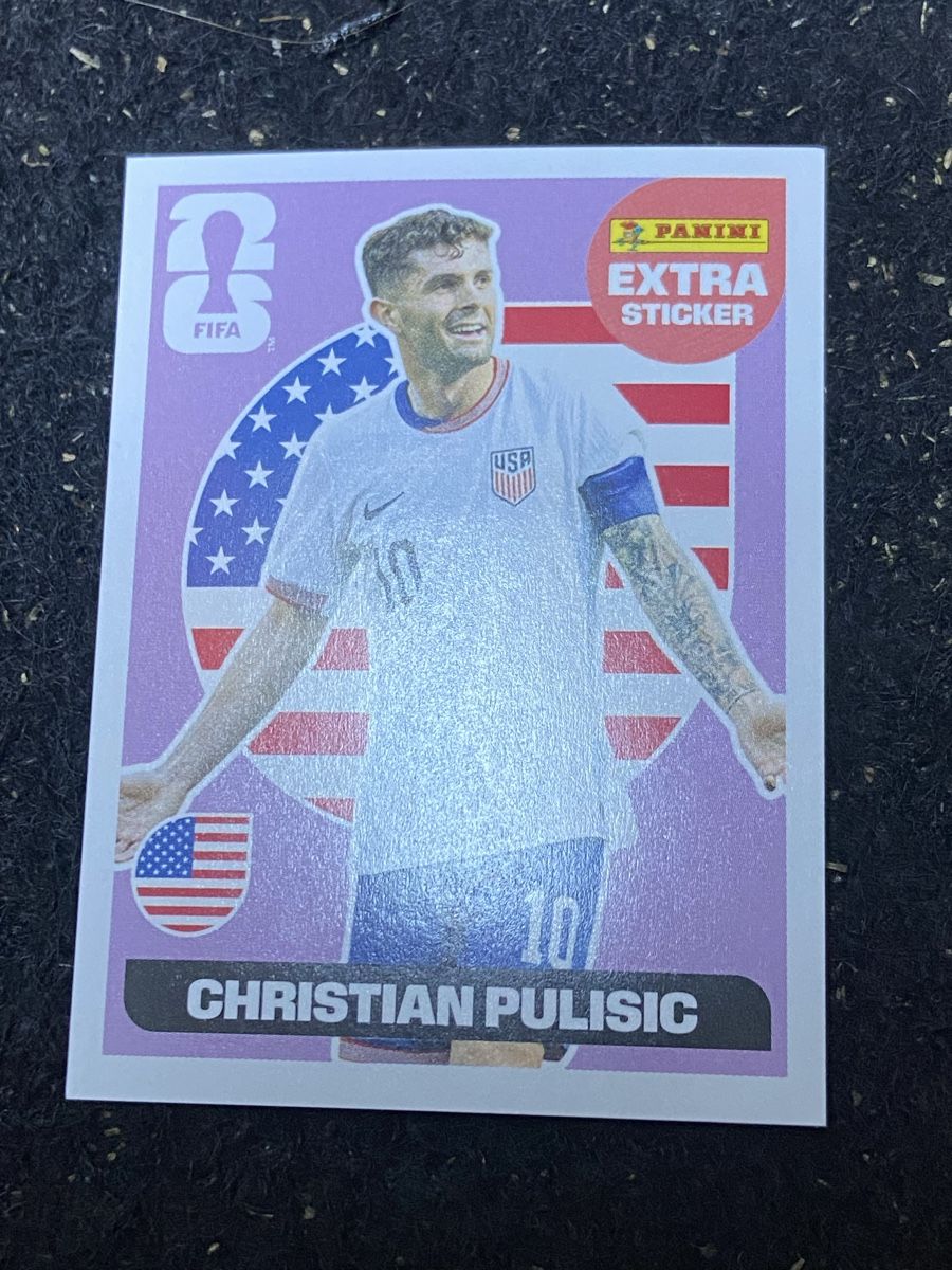 Panini Cartes à collectionner: Panini  Extra Sticker Christian Pulisic lila – Neuf (Voir description) à Lotzwil par kie_t777
