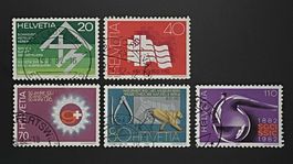 1982 Sonderpostmarken I ʘ 663 -667