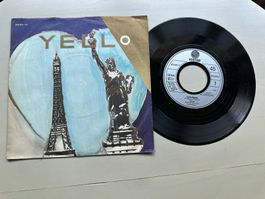 YELLO tolle Single Lost again SWISS Kult Top Hit 80's Synth