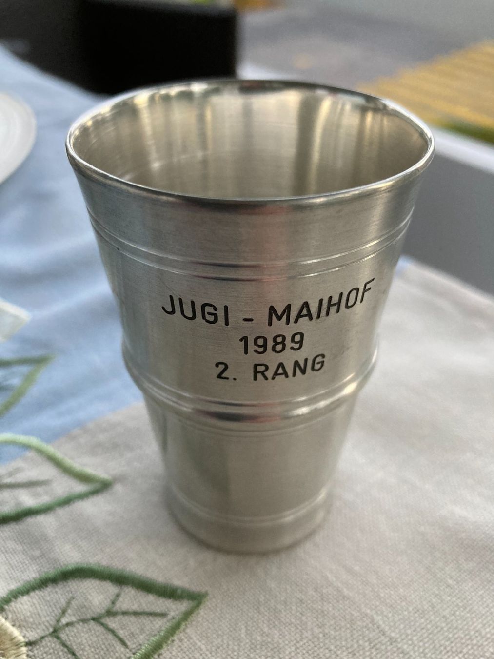 Tutte le decorazioni: Zinnset mit Kanne,Becher,Tablett – Usato da Luzern venduto da Hhuber2 8