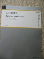 Barocke Spielstücke Giesbert Edition Schott