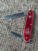 Altes Sackmesser VICTORINOX „Grindelwald" Alu Rot 1970er RAR