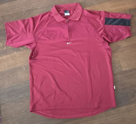 Nike Tennis Polo M Weinrot Roger Federer