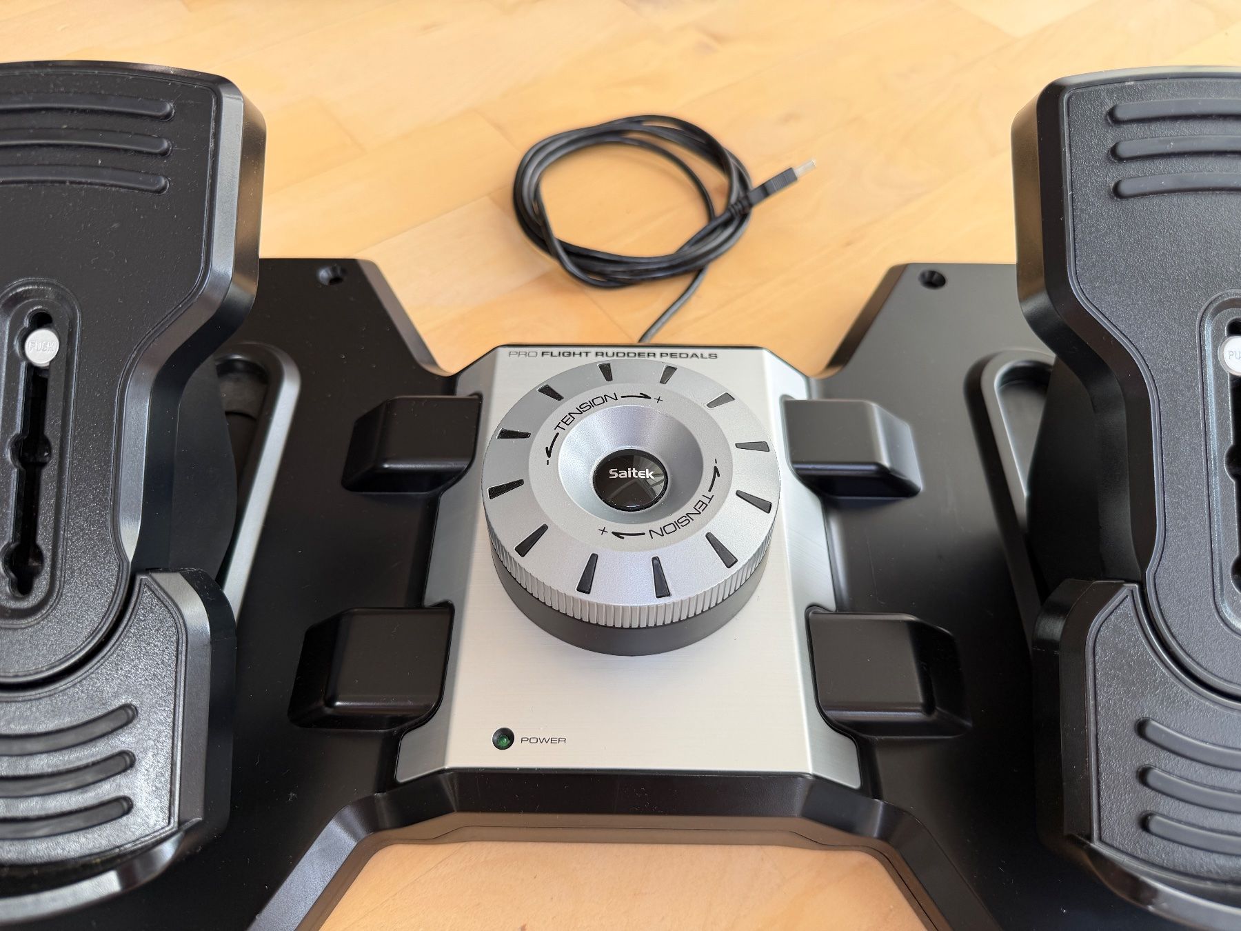 Saitek Manettes: Saitek Flight Yoke System - Komplett-Bundle – D'occasion à Kriens par Letolu 4