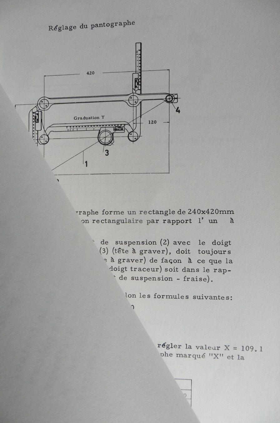 Alle Maschinen: Instruction Kuhlmann Graviermaschine – Gebraucht aus Embrach von  3