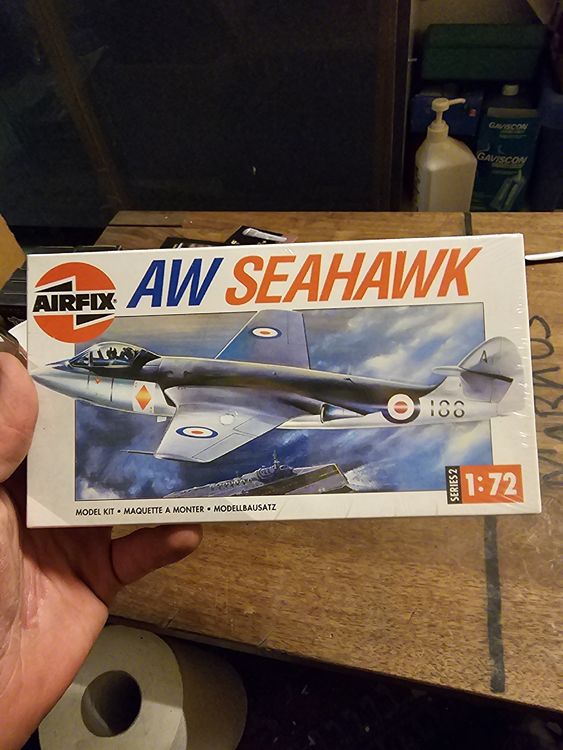 Airfix AW Seahawk 1:72, Modellbausatz OVP (x) (Neu und originalverpackt ...