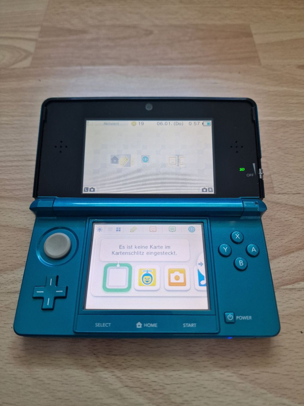 Nintendo Console: Nintendo 3DS Aqua Blau Aqua Blue – Usato da Fahrwangen venduto da luk_bhw7 5