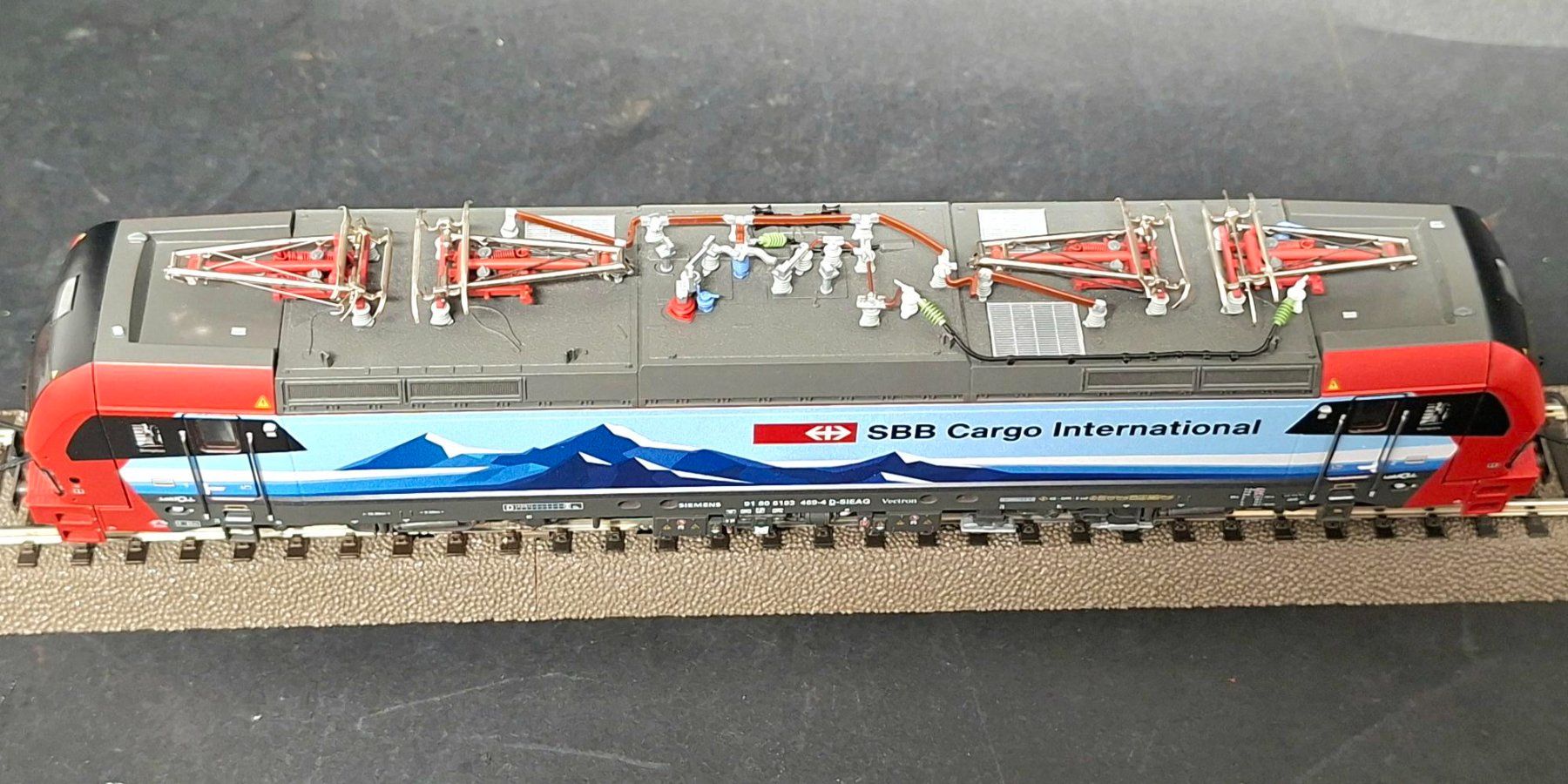 Roco Modellini di ferrovie: ROCO 73943 VECTRON BR193 SBB Cargo International "Simplon" – Usato da Dietlikon venduto da sparrow10 4