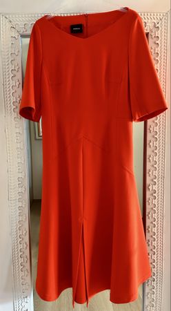 Traumschönes Akris Kleid Gr. 40 Rot